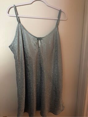Vintage Floral-Textured Slip Camisole dress or nightgown clubs romantic party